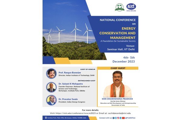National Seminar on Energy Conservation and Management: A Foundation for Sustainable Society