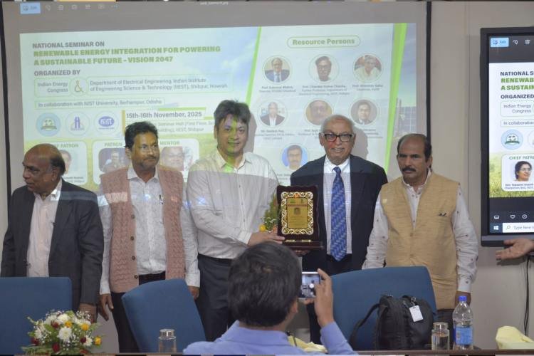 Glimpses from national seminar organised during 15th-16th Nov, 2025 at IIEST Shibpur